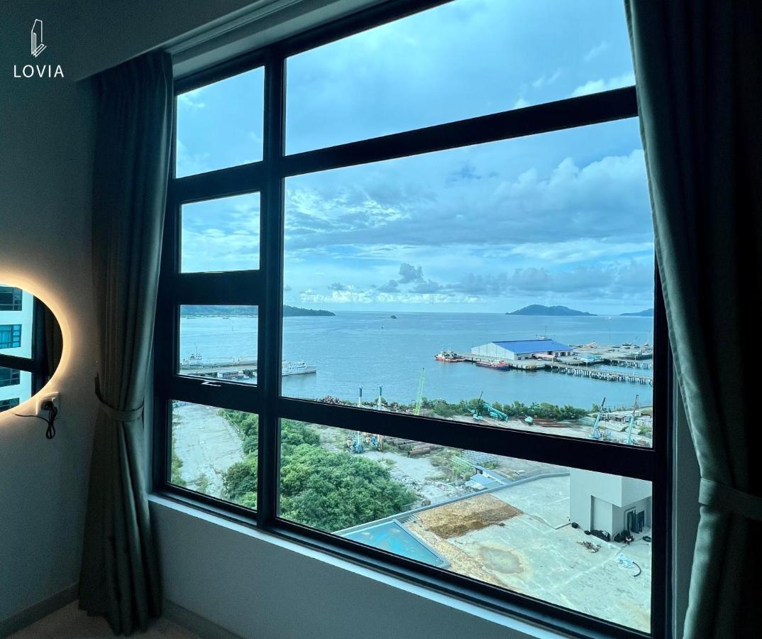 Jesselton Quay Kk Sea View Or City View By Lovia 亞庇 外观 照片